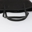 FENDI Zucchino Canvas Tote Bag Black Auth hk2404-7