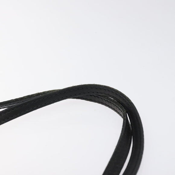 FENDI Zucchino Canvas Tote Bag Black Auth hk2404