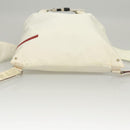 PRADA Sports Backpack Nylon White Auth hk2405-5