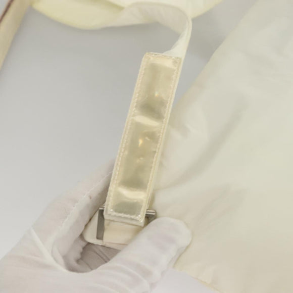 PRADA Sports Backpack Nylon White Auth hk2405