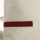 PRADA Sports Backpack Nylon White Auth hk2405-20