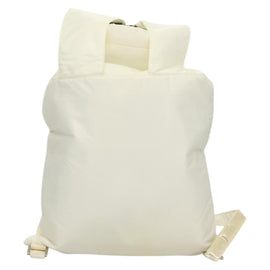 PRADA Sports Backpack Nylon White Auth hk2405 - 0