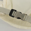 PRADA Sports Backpack Nylon White Auth hk2405-7