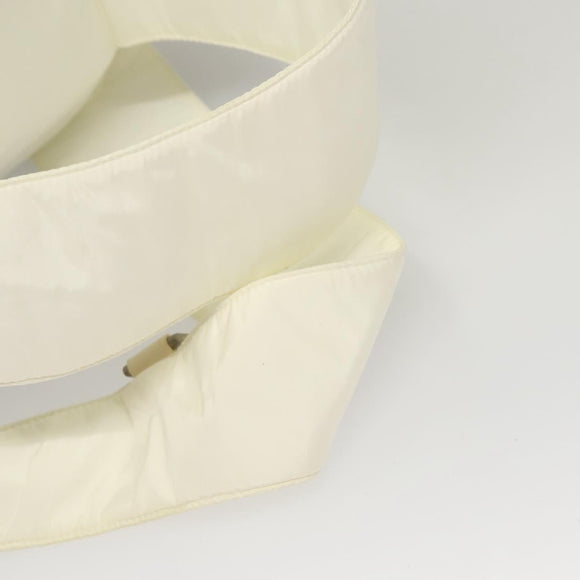 PRADA Sports Backpack Nylon White Auth hk2405