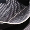 PRADA Tote Bag Nylon Khaki Gold Auth hk2406-23