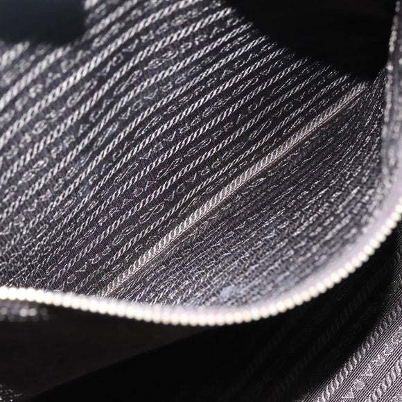 PRADA Tote Bag Nylon Khaki Gold Auth hk2406