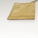 PRADA Shoulder Bag Nylon White Silver Auth hk2408-22