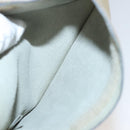 PRADA Shoulder Bag Nylon White Silver Auth hk2408-26