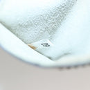 PRADA Shoulder Bag Nylon White Silver Auth hk2408-12