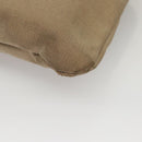 PRADA Shoulder Bag Canvas Beige Auth hk2410-15