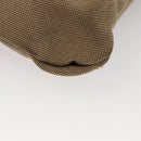 PRADA Shoulder Bag Canvas Beige Auth hk2410-16