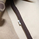 PRADA Shoulder Bag Canvas Beige Auth hk2410-12