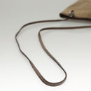 PRADA Shoulder Bag Canvas Beige Auth hk2410-7