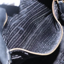 PRADA Hand Bag Leather 2way Black Auth hk2413-20