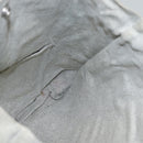 HERMES New Fourre Tout Cabas Tote Bag Canvas Gray Silver Auth hk2416-15