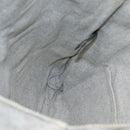 HERMES New Fourre Tout Cabas Tote Bag Canvas Gray Silver Auth hk2416-16