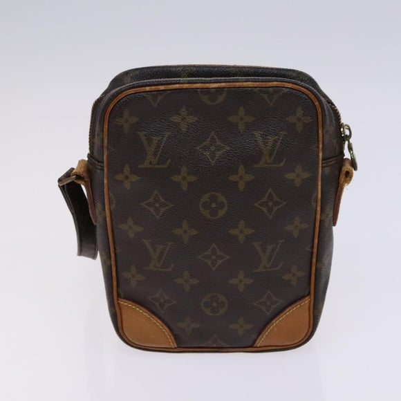 LOUIS VUITTON Monogram Vernis Shoulder Bag 5Set Gris LV Auth hk2418