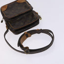LOUIS VUITTON Monogram Vernis Shoulder Bag 5Set Gris LV Auth hk2418-16