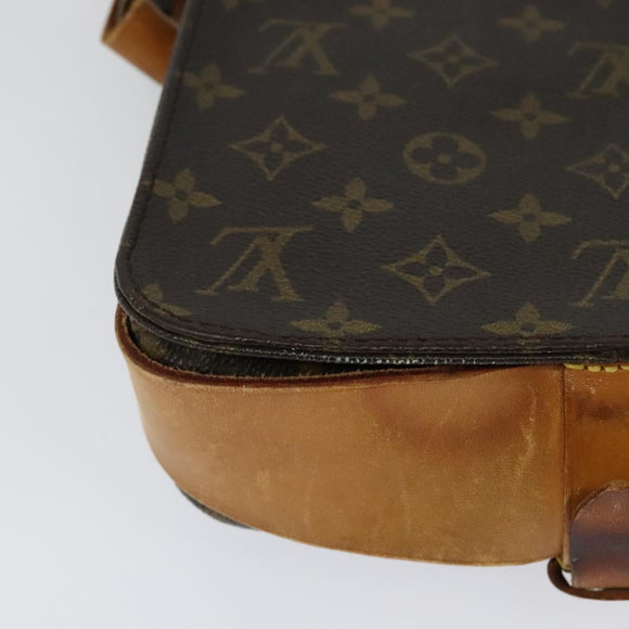 LOUIS VUITTON Monogram Cartouchiere MM Shoulder Bag M51253 LV Auth hk2419