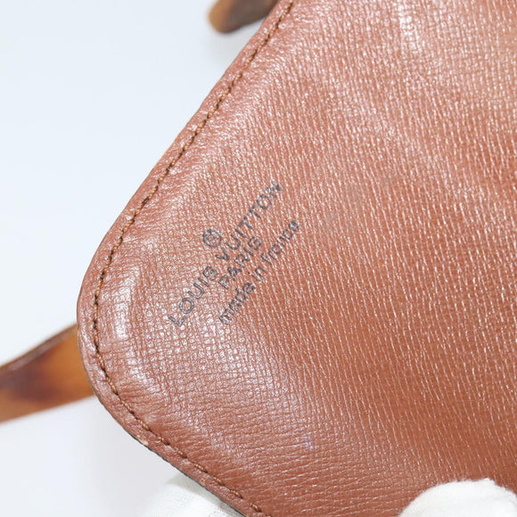 LOUIS VUITTON Monogram Cartouchiere MM Shoulder Bag M51253 LV Auth hk2419