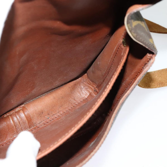 LOUIS VUITTON Monogram Cartouchiere MM Shoulder Bag M51253 LV Auth hk2419