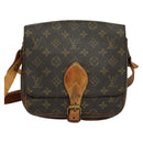 LOUIS VUITTON Monogram Cartouchiere MM Shoulder Bag M51253 LV Auth hk2419-13
