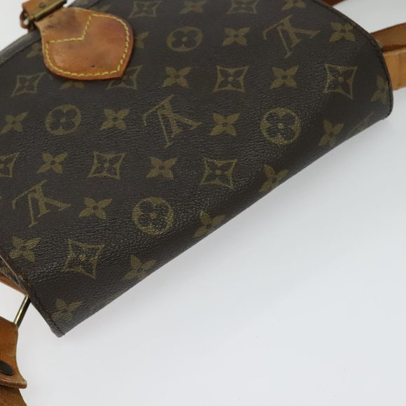LOUIS VUITTON Monogram Cartouchiere MM Shoulder Bag M51253 LV Auth hk2419