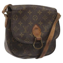 LOUIS VUITTON Monogram Saint Cloud MM Shoulder Bag M51243 LV Auth hk2429-1