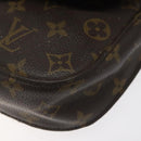 LOUIS VUITTON Monogram Saint Cloud MM Shoulder Bag M51243 LV Auth hk2429-15