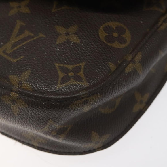 LOUIS VUITTON Monogram Saint Cloud MM Shoulder Bag M51243 LV Auth hk2429