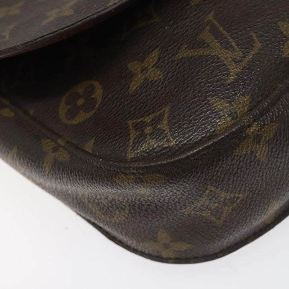 LOUIS VUITTON Monogram Saint Cloud MM Shoulder Bag M51243 LV Auth hk2429