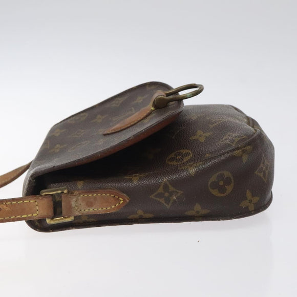 LOUIS VUITTON Monogram Saint Cloud MM Shoulder Bag M51243 LV Auth hk2429