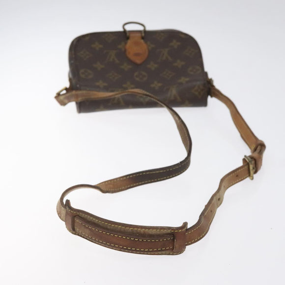 LOUIS VUITTON Monogram Saint Cloud MM Shoulder Bag M51243 LV Auth hk2429