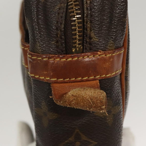 LOUIS VUITTON Monogram Compiegne 28 Clutch Bag M51845 LV Auth hk2440