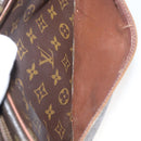 LOUIS VUITTON Monogram Compiegne 28 Clutch Bag M51845 LV Auth hk2440-11