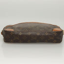 LOUIS VUITTON Monogram Compiegne 28 Clutch Bag M51845 LV Auth hk2440-6