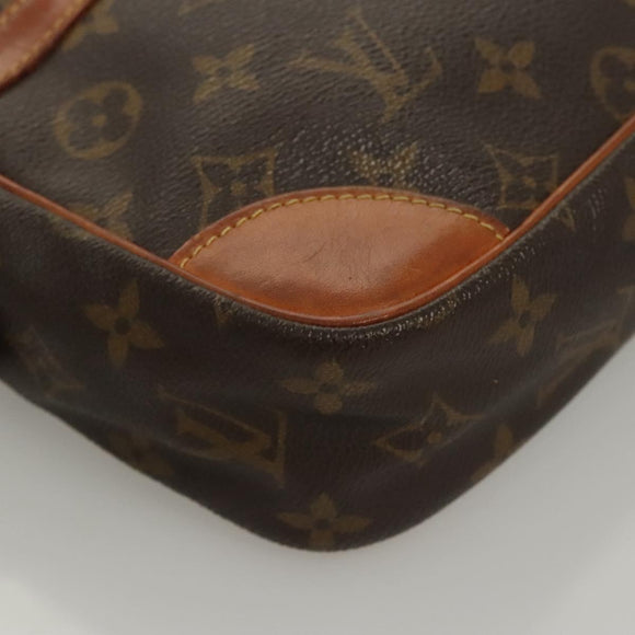 LOUIS VUITTON Monogram Compiegne 28 Clutch Bag M51845 LV Auth hk2440