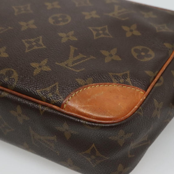 LOUIS VUITTON Monogram Compiegne 28 Clutch Bag M51845 LV Auth hk2441