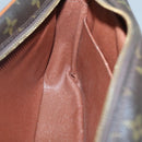 LOUIS VUITTON Monogram Compiegne 28 Clutch Bag M51845 LV Auth hk2441-19