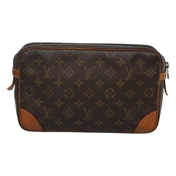 LOUIS VUITTON Monogram Compiegne 28 Clutch Bag M51845 LV Auth hk2441 - 0