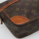 LOUIS VUITTON Monogram Compiegne 28 Clutch Bag M51845 LV Auth hk2441-14