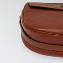 LOUIS VUITTON Epi Jeune FilleMM Shoulder Bag Brown M52153 LV Auth hk2446-9