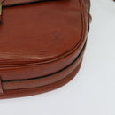 LOUIS VUITTON Epi Jeune FilleMM Shoulder Bag Brown M52153 LV Auth hk2446-14