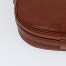 LOUIS VUITTON Epi Jeune FilleMM Shoulder Bag Brown M52153 LV Auth hk2446-15