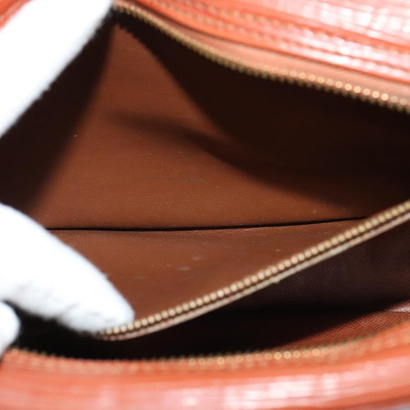 LOUIS VUITTON Epi Jeune FilleMM Shoulder Bag Brown M52153 LV Auth hk2446