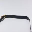 MCM Logogram Vicetos Shoulder Bag PVC Leather White Gold Auth hk2465-8