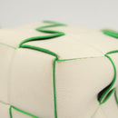 BOTTEGA VENETA MAXI INTRECCIATO Parakeet Small Cassette Bag Leather Auth hk2467-15