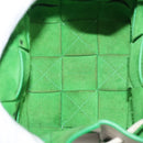 BOTTEGA VENETA MAXI INTRECCIATO Parakeet Small Cassette Bag Leather Auth hk2467-11