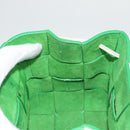 BOTTEGA VENETA MAXI INTRECCIATO Parakeet Small Cassette Bag Leather Auth hk2467-17