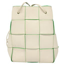 BOTTEGA VENETA MAXI INTRECCIATO Parakeet Small Cassette Bag Leather Auth hk2467-13